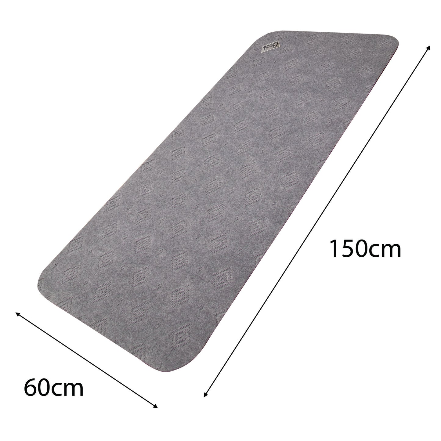 Floor Mat 60 x 150 cm, grey