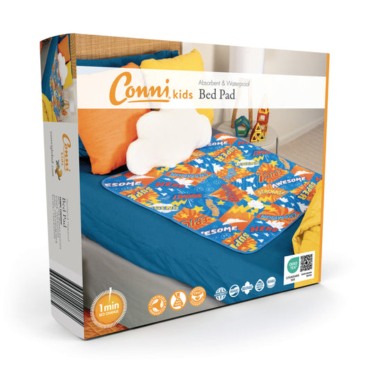 Kids Bettunterlage 95 x 85 cm, Superheld